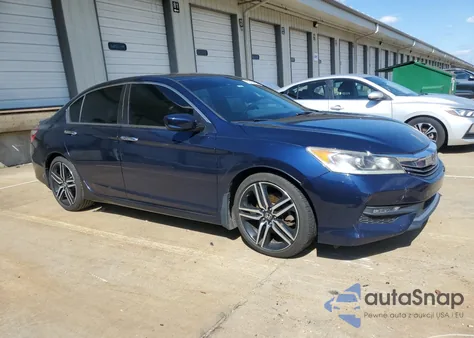2016 Honda Accord Sport from USA, damaged, VIN 1HGCR2F69GA030775